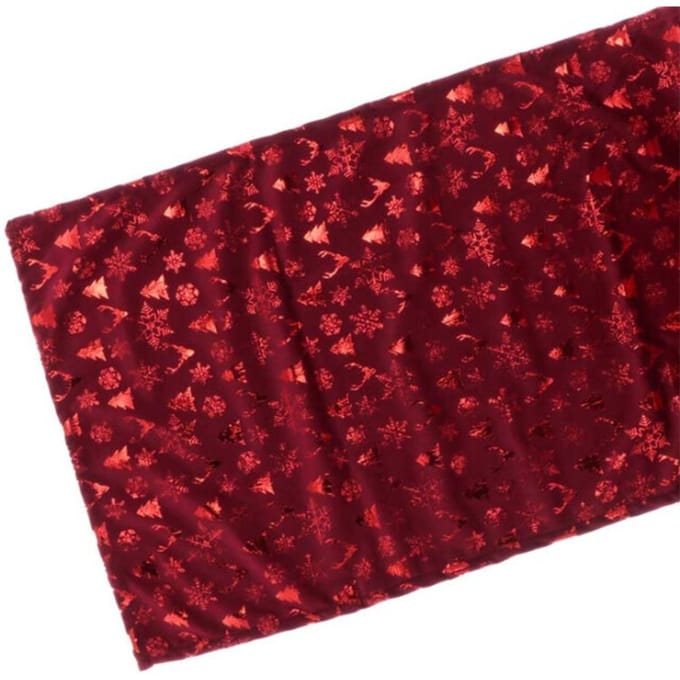 Unique Living | Tafelloper Bernt 45x150cm red