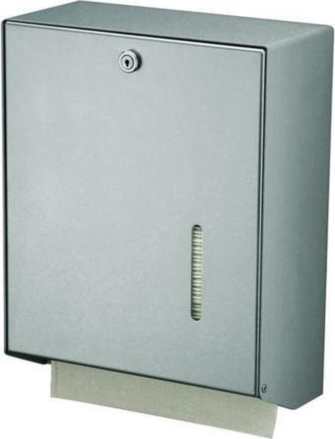 MediQo-line Handdoekdispenser aluminium groot