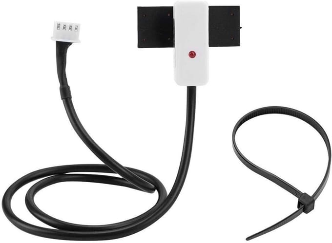 Allecto - Highly Sensitive Non-Contact Liquid Level Sensor - Water Level Sensor - Anti-Interference - Wit - Detectietool - Voor Plastic, Glas, Kera...