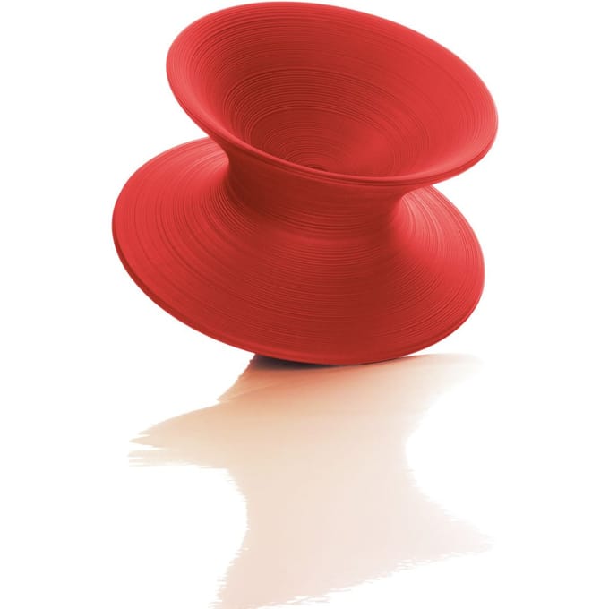 Magis Spun Draaiende Fauteuil - rood