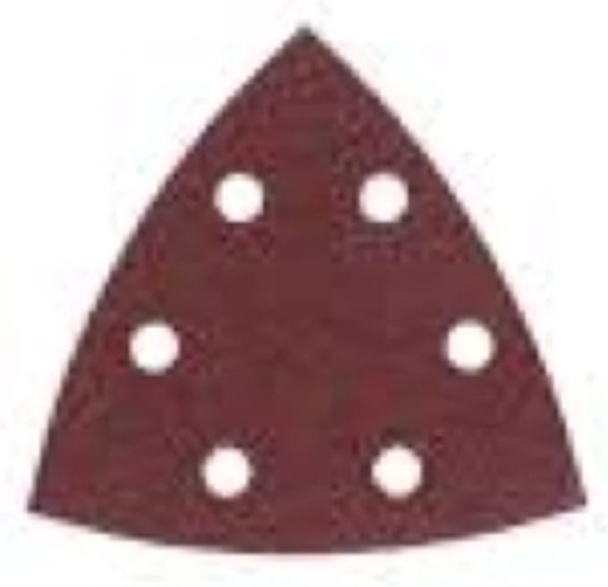 Bosch Accessories 2608621684 2608621684 Deltaschuurpapier Korrelgrootte (num) 40 (l x b) 93 mm x 93 mm 5 stuk(s)