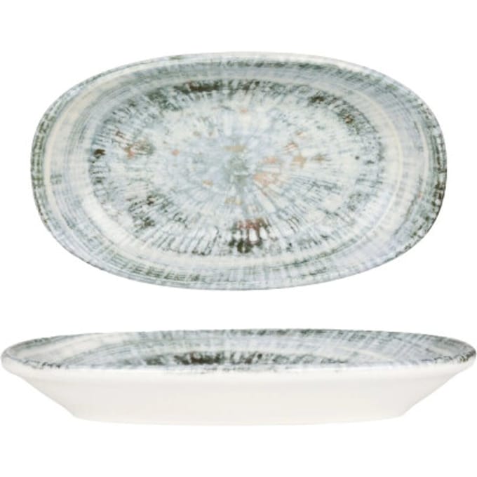 Bonna Serveerschaal - Odette - Porselein - 15x8.5 cm - set van 4