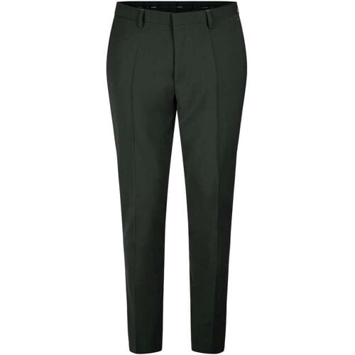 Roy Robson Broek Uni Wool Blend  Donker Groen / male