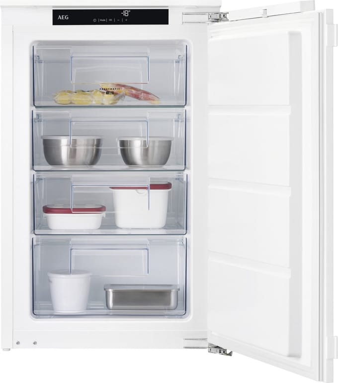 AEG TAB6L88EF ingebouwde staande vriezer - 6 lades - vorstvrij - wit