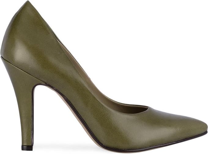 Noë Shoes Nicole Pump Army