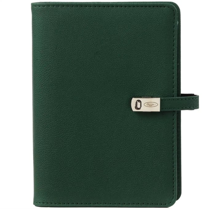 1111-19 Personal Ring Agendaplanner Bosgroen 1 week per 2 paginas 2026-2027-2028