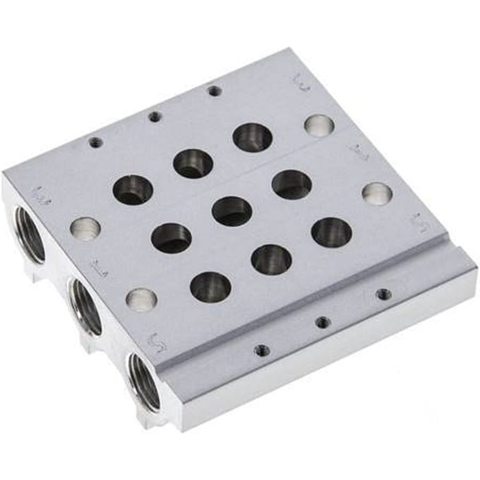 G1/8'' Manifold 3-Stations Festo 566559 VABM-L1-10S-G18-3