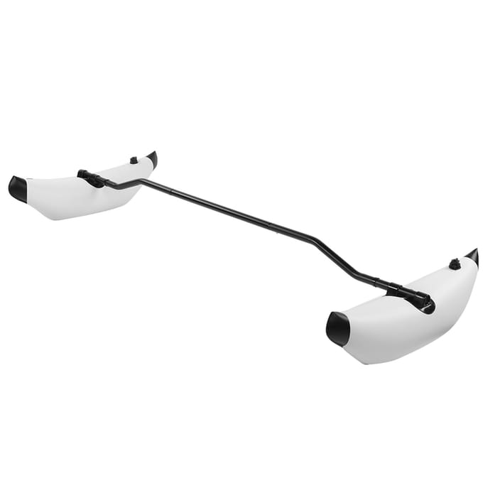 Opblaasbare Kajak Stabilisator PVC Kano Outrigger Kit Zwevend Balancerend Boot Accessoire White white