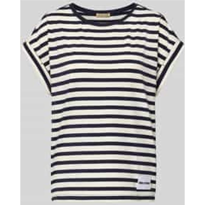 Oversized T-shirt met labeldetail