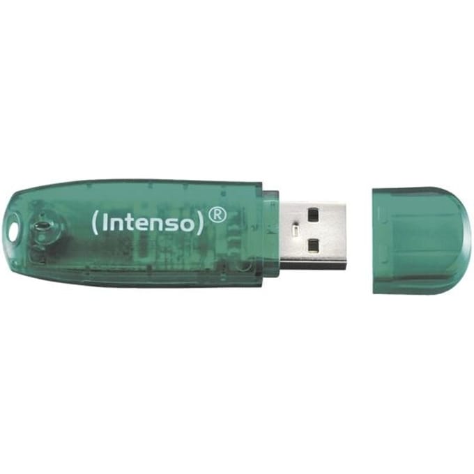 Intenso Rainbow Line USB Drive - Groen - 8GB - USB-stick