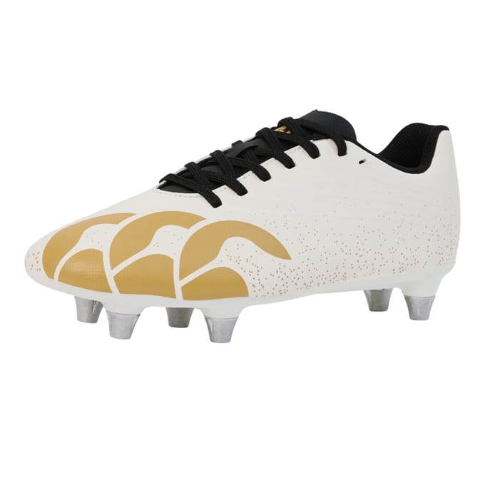 Canterbury Voetballaarzen voor kinderen (Wit)