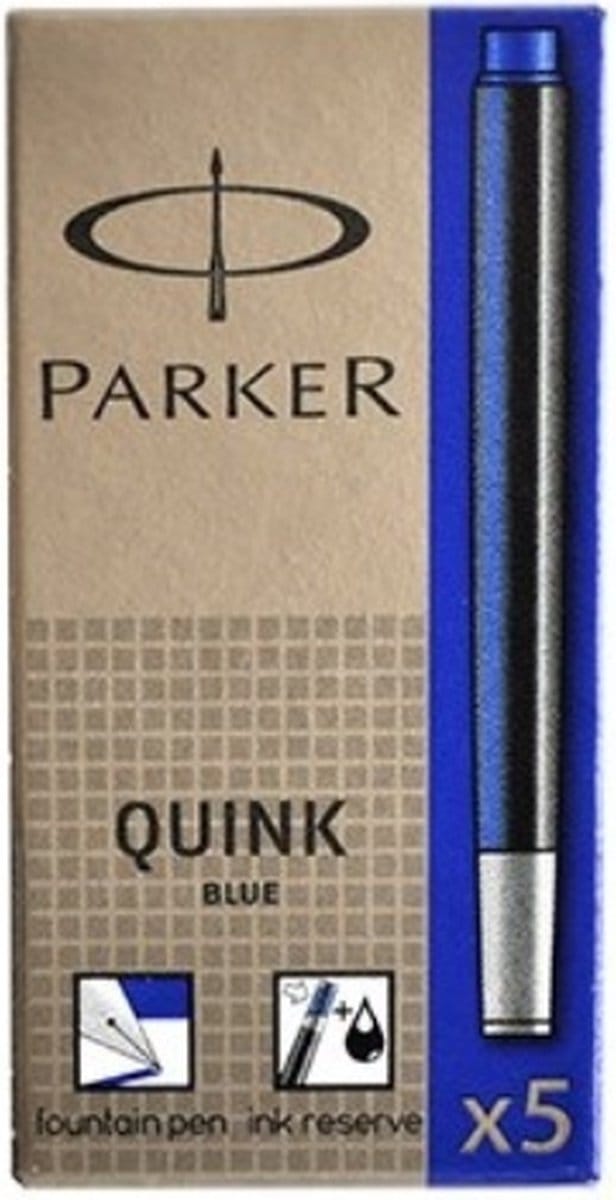 Parker S0116240 inktpatronen - Penvulling -  Blauw