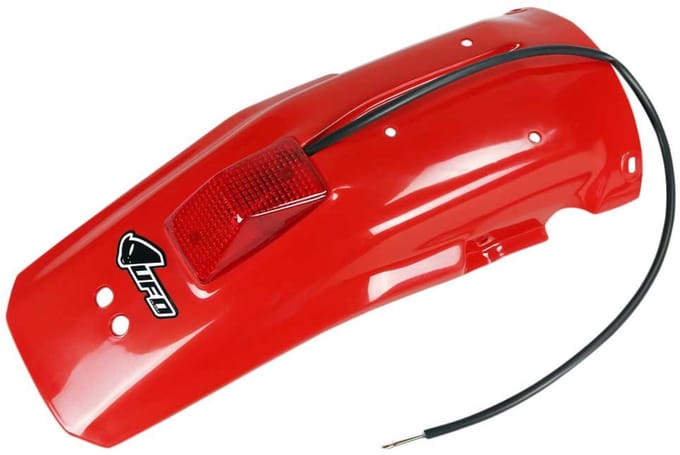 Achterspatborden voor motorfietsen UFO Honda XR 600 R (Pe04) [600]