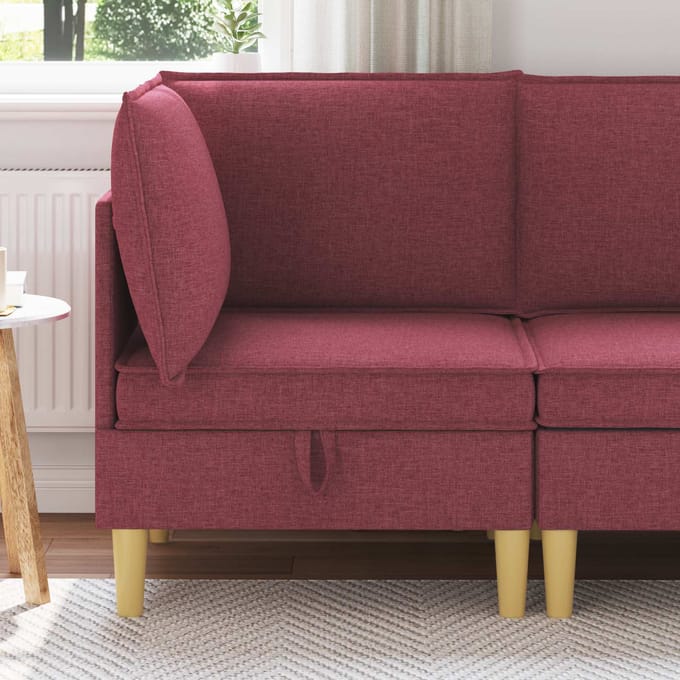 vidaXL - Sofa - met - opslag - Stof