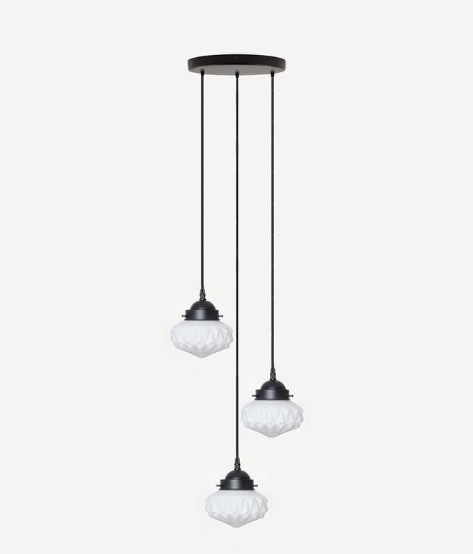 3 lichts hanglamp Eternal Star - Art Deco Trade