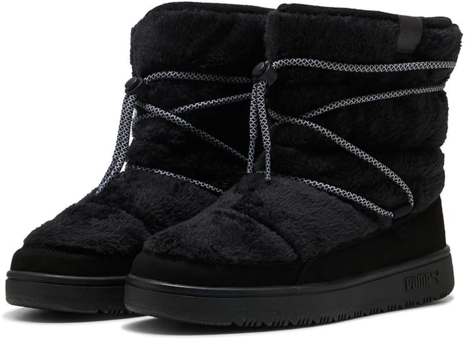Puma Bikerlaars - Snowbae Suede Wns - EU36 tot EU41 - voor Vrouwen - zwart