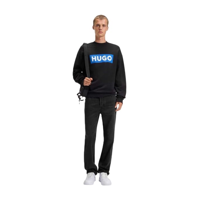 Hugo Heren Jonah 5-pocket slim fit jeans (Donkergrijs)
