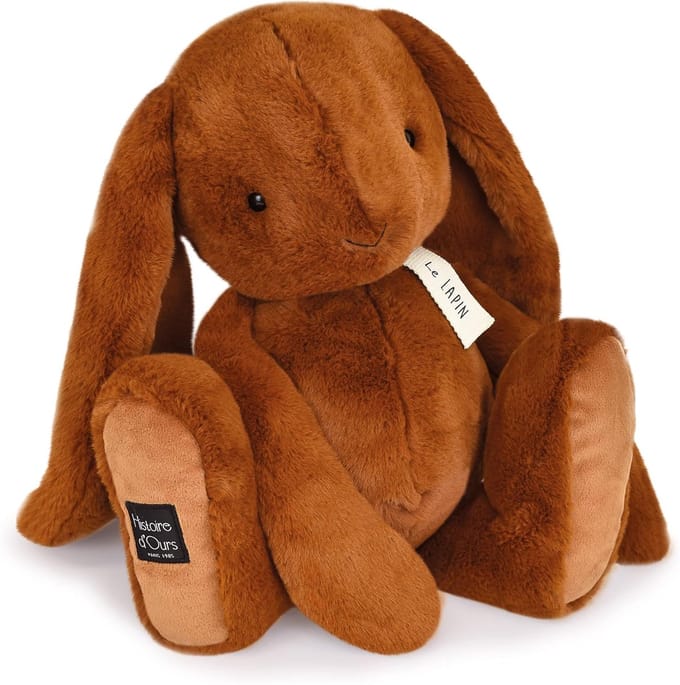 Groot Pluche Konijn Capuccino 50 cm Zacht Knuffelbeest Cadeau