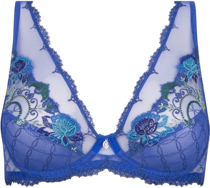 Lise Charmel - De Cristal et D' Eau - BH - Glamour - Blauw - ACH7460 - EU 75D / 90D