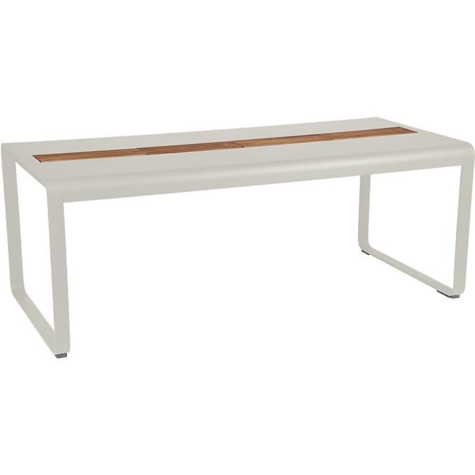 Fermob BELLEVIE tafel met opbergruimte - A5 leemgrijs