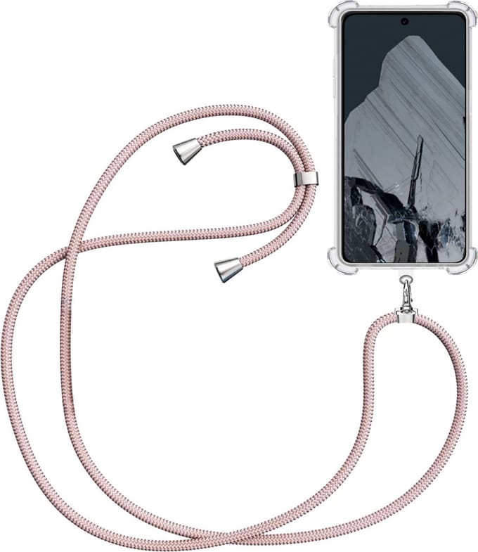 Universeel Telefoonkoord - Verstelbaar - Telefoonketting - Rose