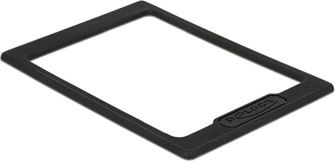 2,5'' HDD/SSD verhogingsadapter (+2,5mm) / zwart