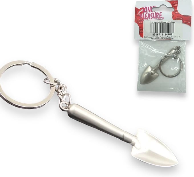 Mini Schep Sleutelhanger – Stevig Metaal & Perfect als Cadeau