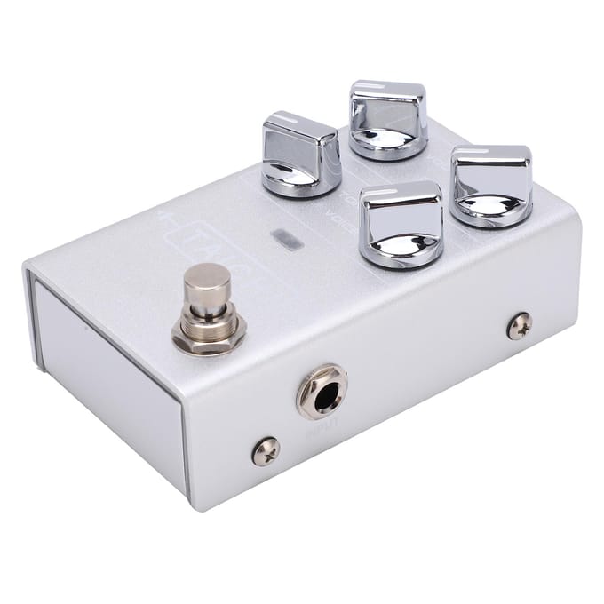 Overdrive Effect Lage Gain EQ Band Knop Bediening Gitaar Stemming Pedaal Accessoires DC 9V 20mA white