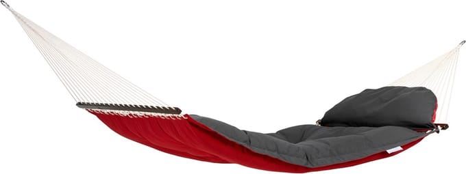 Amazonas Hangmat Fat Hammock Red - 365 x 140 cm
