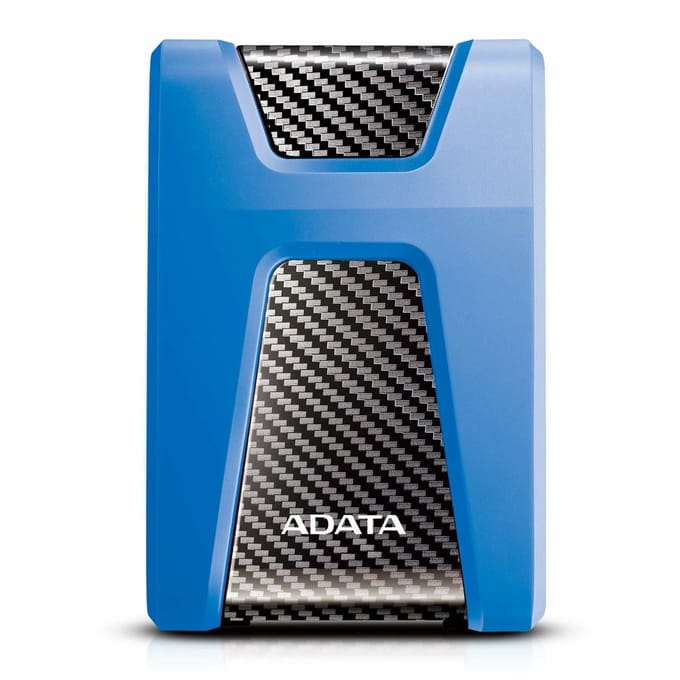 A-Data DashDrive Durable HD650 - 2TB - External Hard drive - Blauw