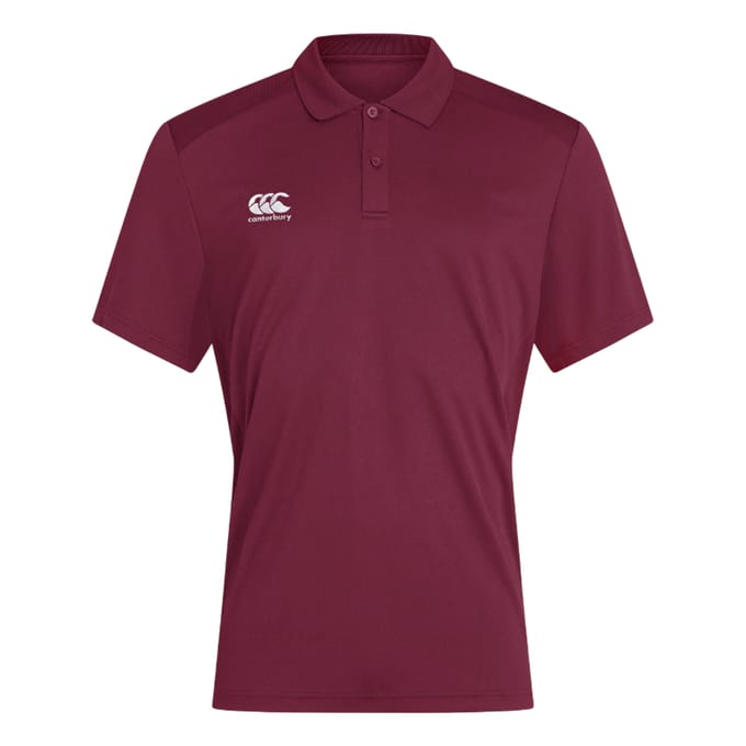 Canterbury Heren Club Dry Poloshirt (Maroon)