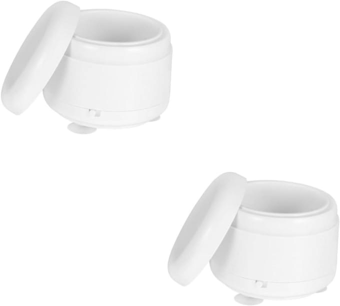 Draagbare Reiniger - Mini Schoner - Sieraden Reinigen - Compact Ontwerp - 2 Stuks - Wit