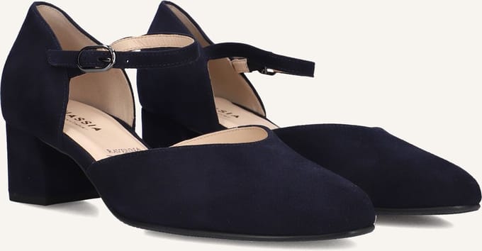 Hassia - 304092 RAVENNA - Pumps - Kleur: Blauw - Maat: 41