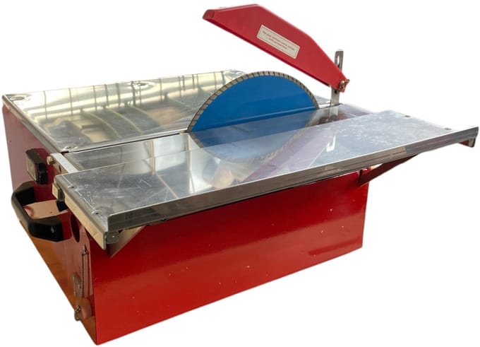 Tomecanic tegelzager - Tegelsnijder - Tegeltafel met meetlat