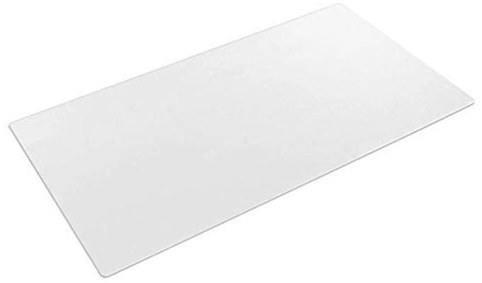 Doorzichtige bureauonderlegger 90 x 40 cm - Antislip, waterdicht en krasbestendig
