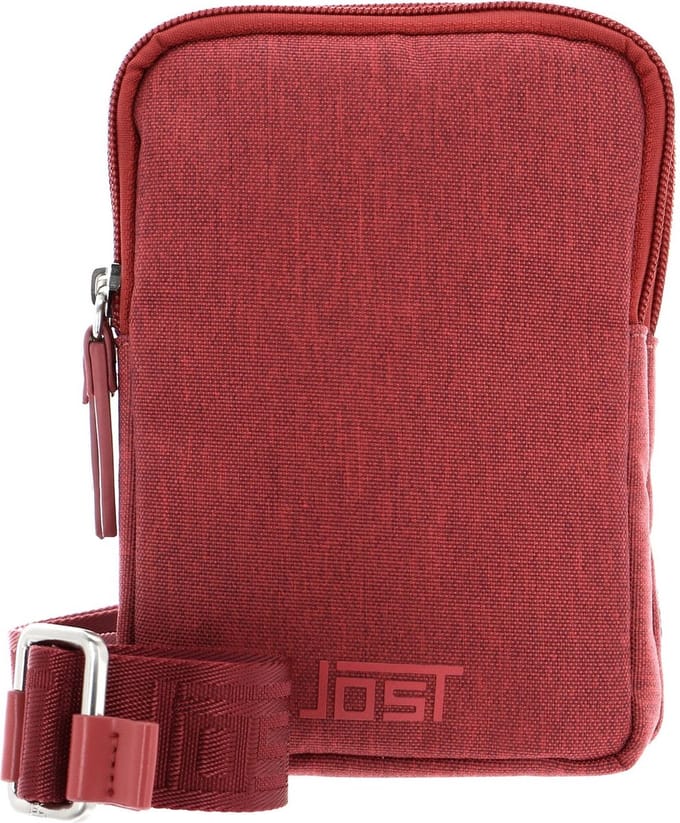 JOST Schoudertas Bergen Pouch Apricot Rood