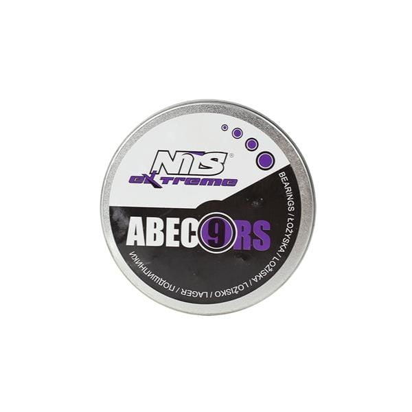 Nils Extreme Serie - ABEC-9 Kogellagers - Purper - Carbon - 8 stuks