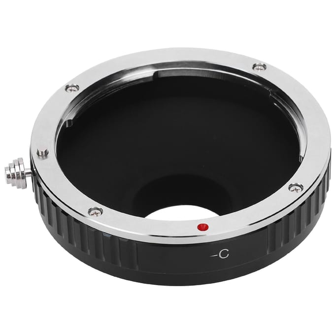 Lensadapterring Geschikt voor Canon Ef EFS Mount Lens Installatie voor C Mount Camera Adapter white