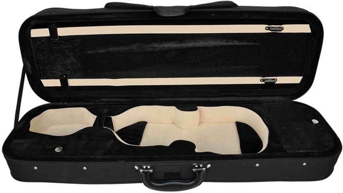 Leonardo VC-4144-BK Elementary Series vioolkoffer rechthoekig 4/4 zwart