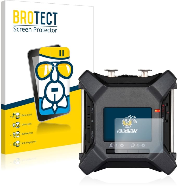 Screenprotector voor Zoom F3 field recorder Beschermglas transparant