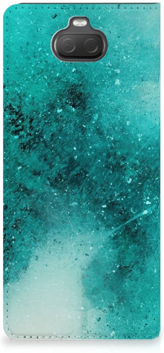 Bookcase Sony Xperia 10 Painting Blue