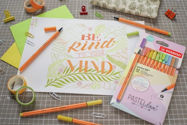 STABILO point 88 - Fineliner 0,4 mm - Aardbeien Rood - per stuk