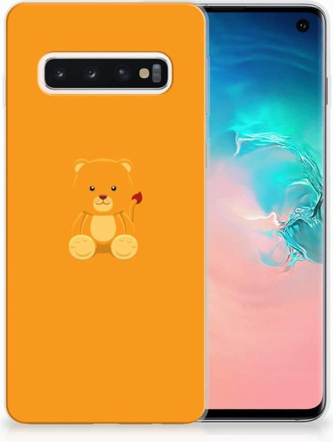 Samsung Galaxy S10 Telefoonhoesje met Naam Baby Beer