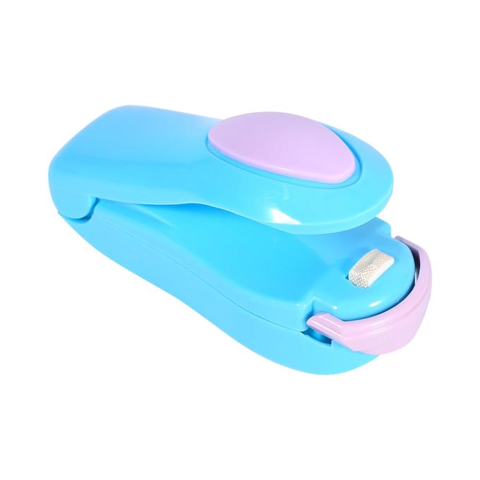 Mini thermoscelleuse portable Handy Food Sealer, bleue blue