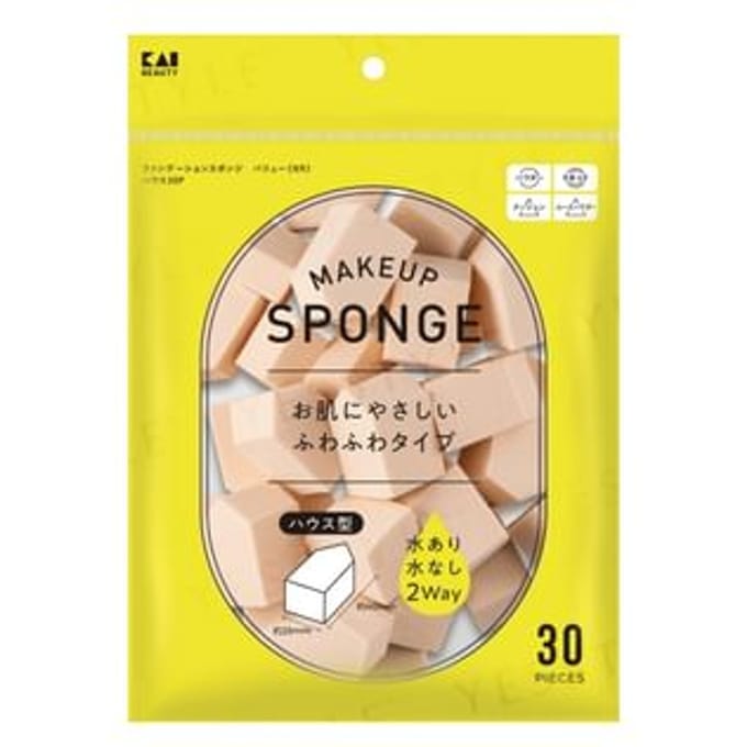 KAI - Makeup Sponge Value House 30 pcs