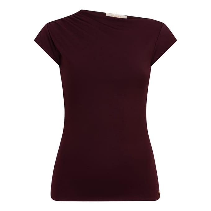 Josh V Percy T-shirts Bordeaux Jv-2608-1106