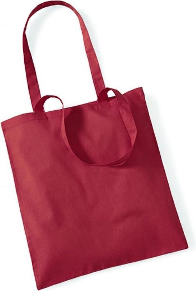 Westford Mill Bag For Life - Long Handles WM101 - Orange rust - 38 x 42 cm