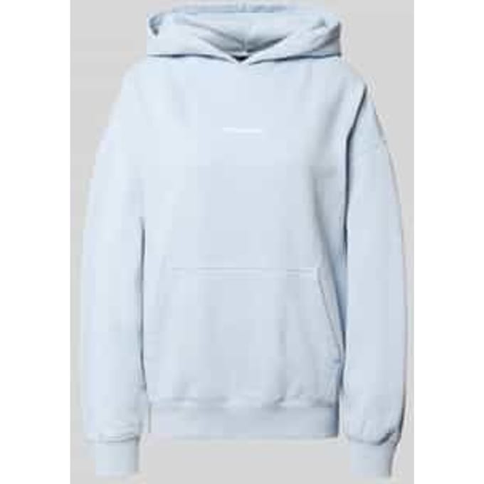 oversized hoodie met gestikt logo model 'CLARITA'