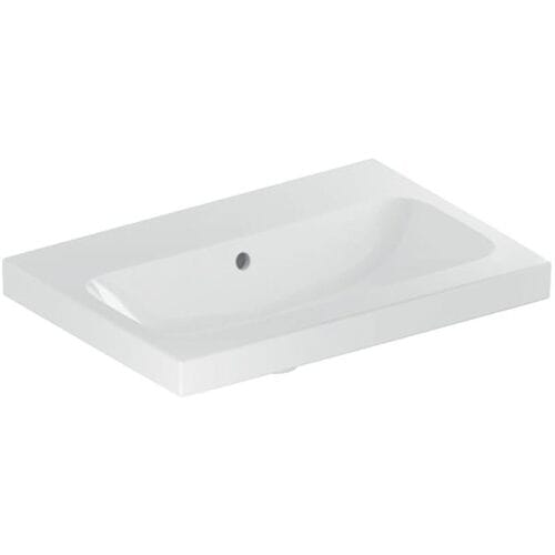 Geberit iCon Light washbasin 60 cm shortened projection, without tap hole, with overflow 501.841.00.3