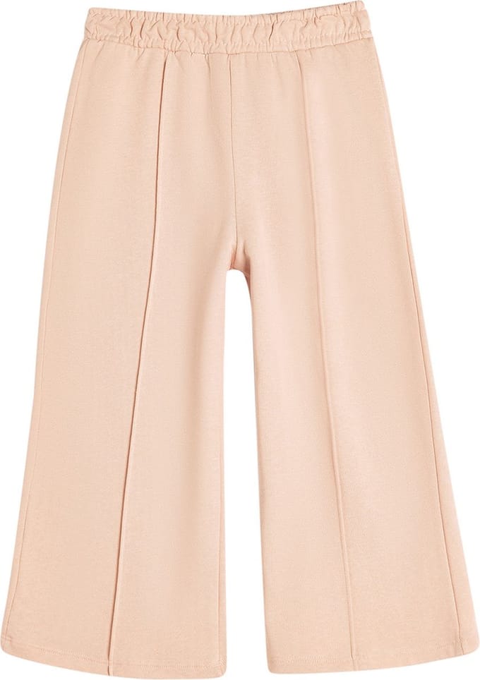 Brede pijpen geribbeld Sweat Bottoms